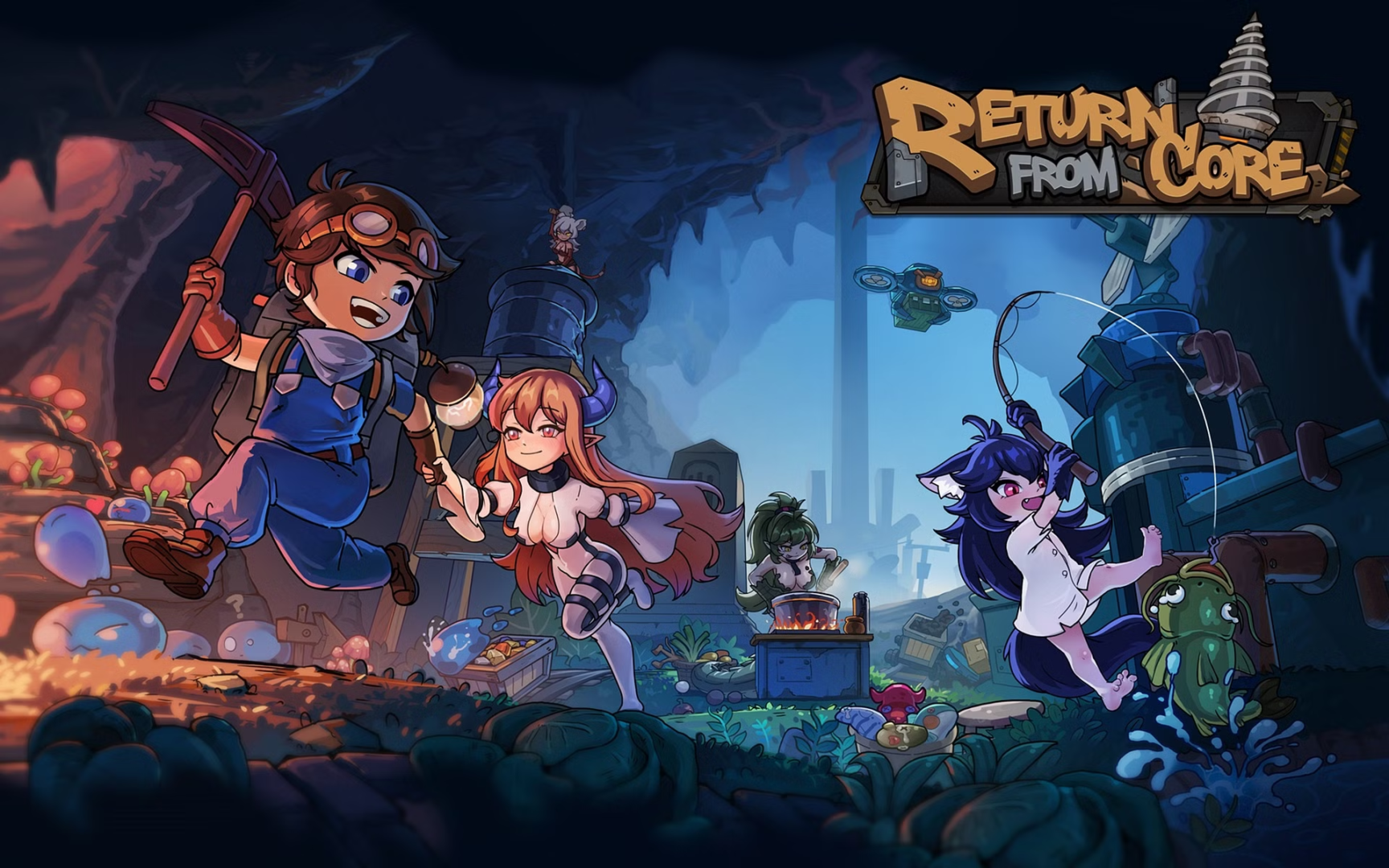 地上への帰還を目指す地下世界の冒険！正式版リリース記念『リターン・フロム・コア』の魅力を語りたい