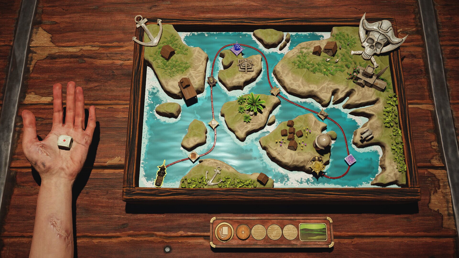 薄暗いキャビンで運命のダイスを振れ！『Pirate’s Gambit』は恐怖とスリルが絶妙にブレンドされたローグライク・ダイスビルダー