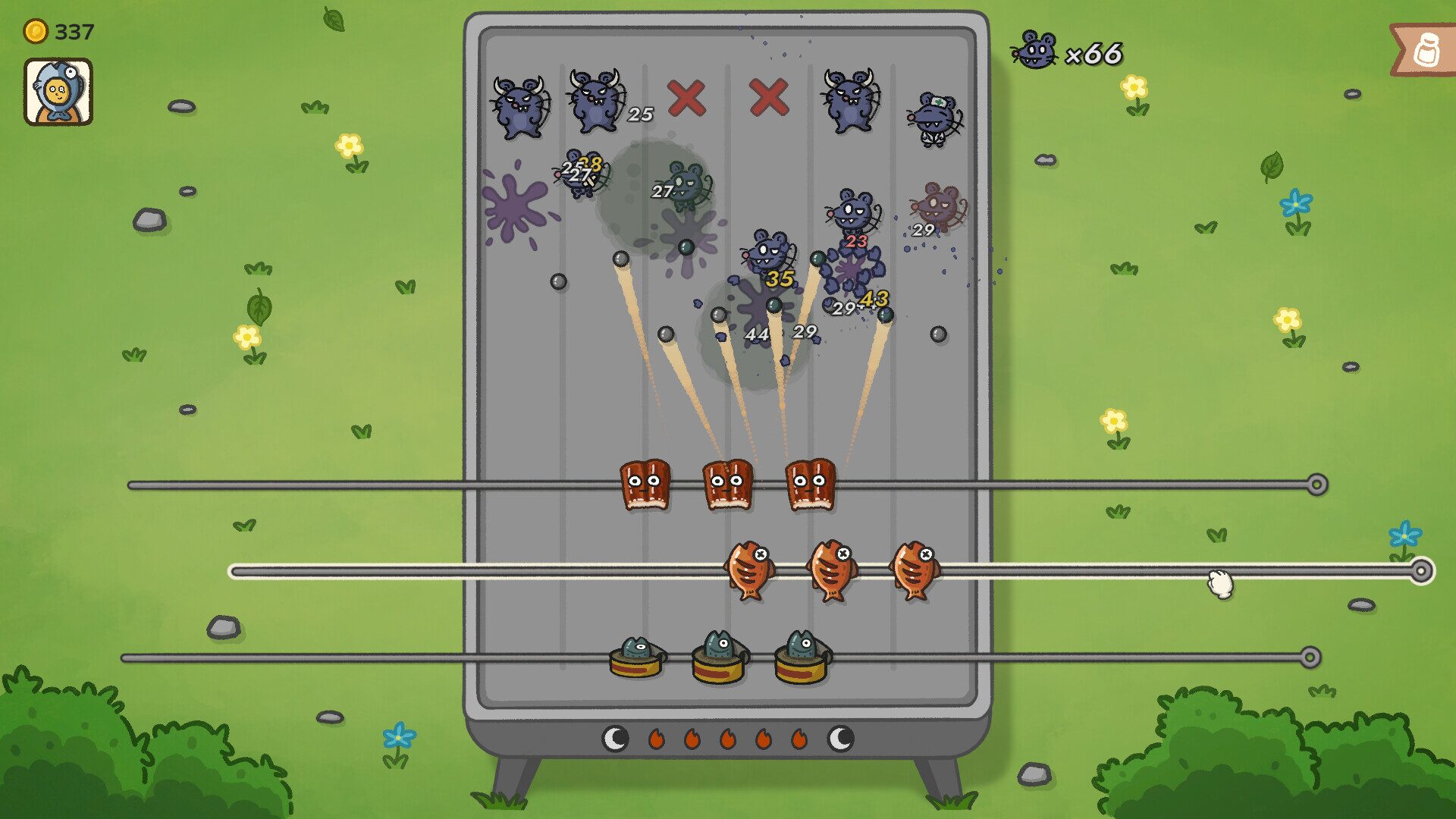 なんだ、この串焼きはタワーディフェンスだったのか…『ひっぱるなよ、串焼きマスター！』レビュー