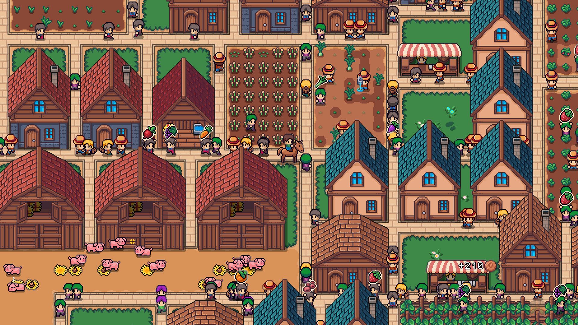 自動化こそがすべて！ピクセルアートの農場でNPCたちが働きまくる『MR FARMBOY』