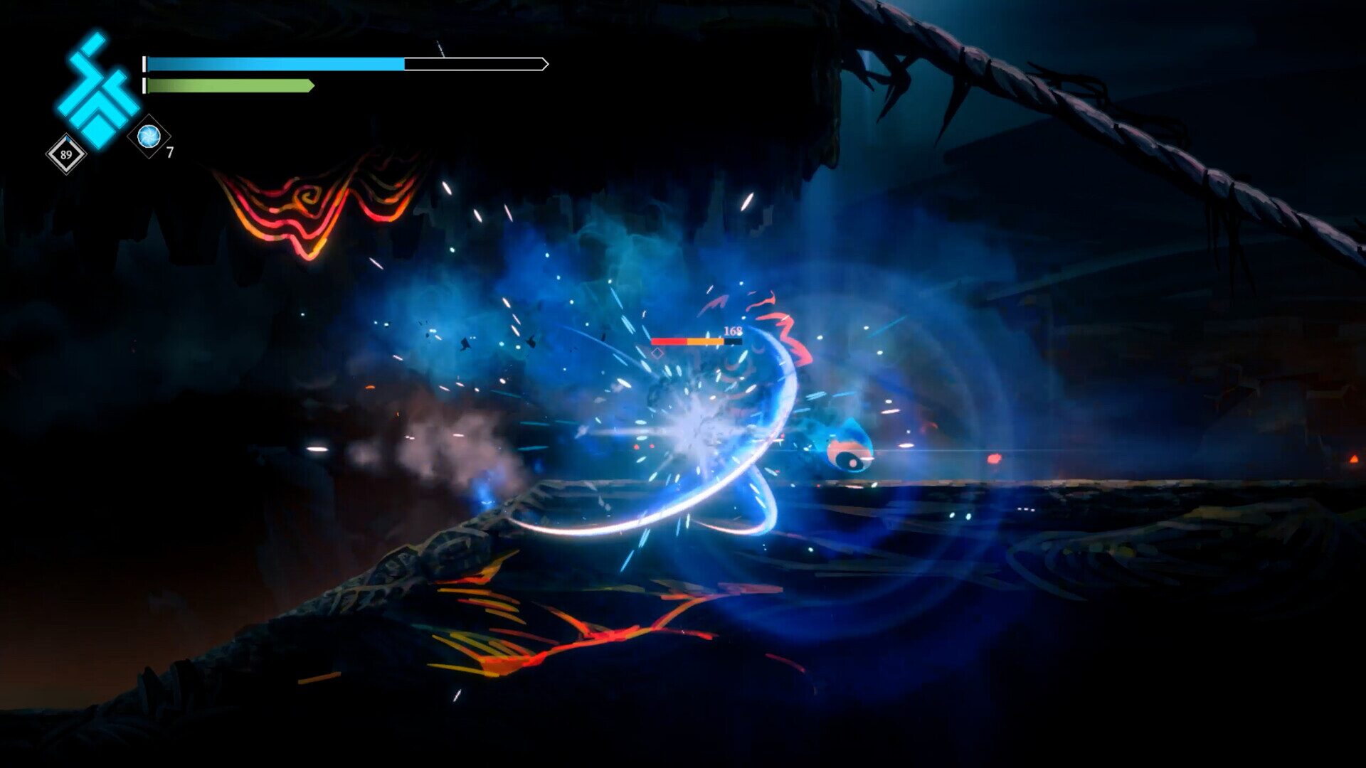 パリングこそが生命線！ 手描きの幻想世界で魅せる、緊張と爽快が同居する『ソラテリア』